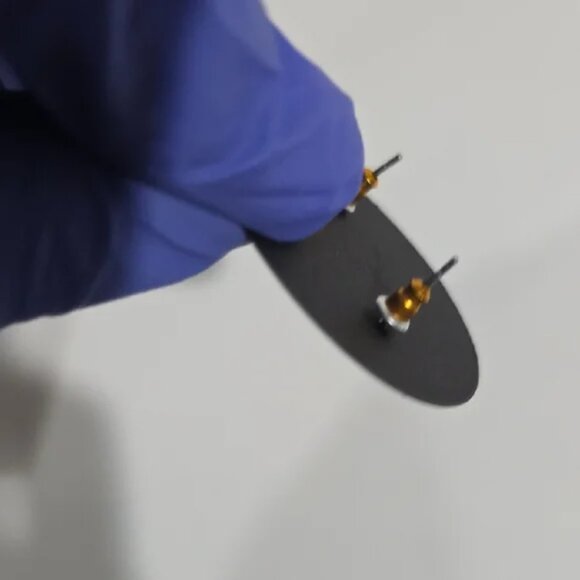 Stunning Gold Star Stud Earrings - Minimalist Dainty Women's Fashion Jewelry - Picture 6 of 10